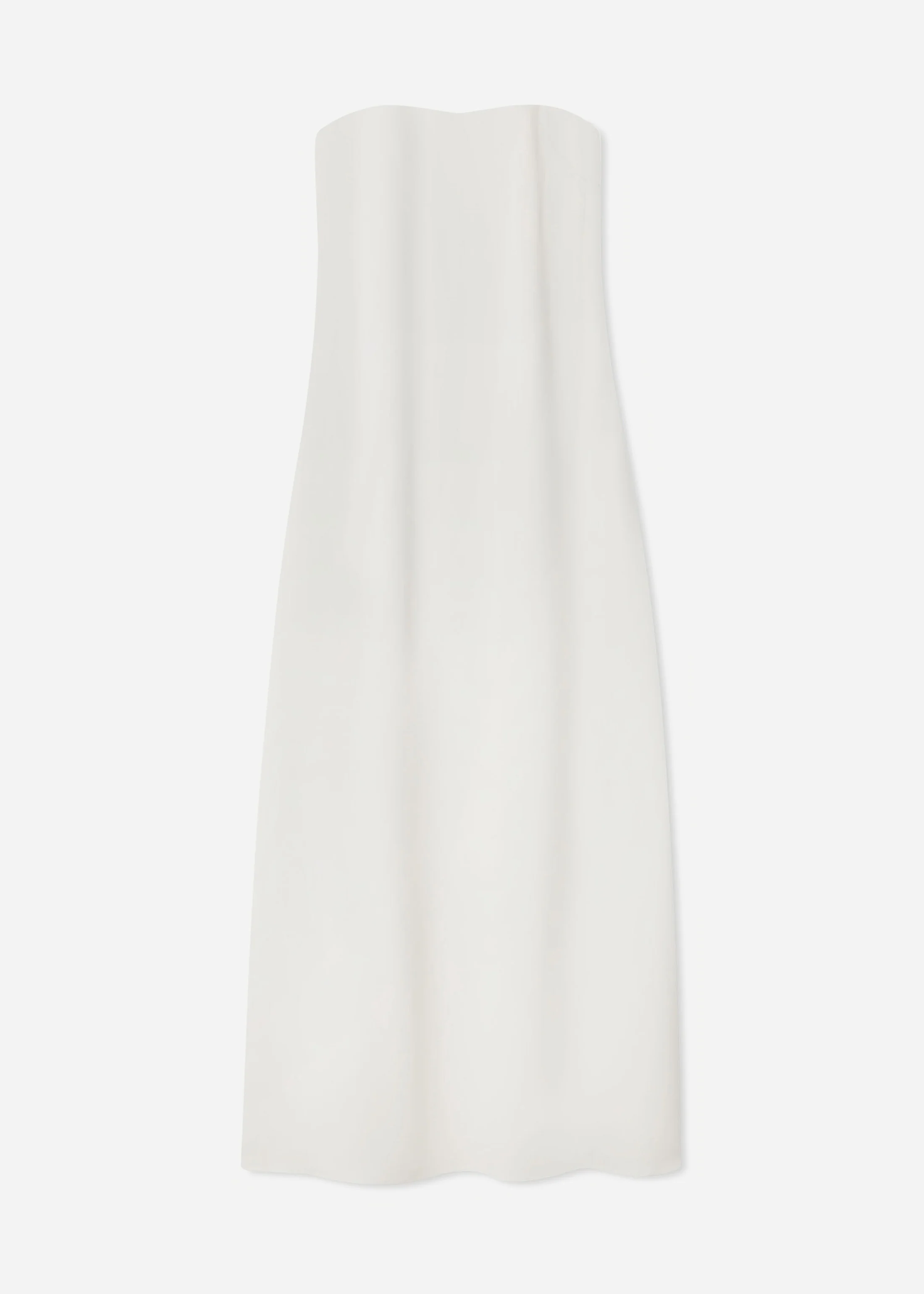 117-strapless-column-dress-in-viscose-crepe-ivory-3.webp Strapless Column Dress in Viscose Crepe - Ivory