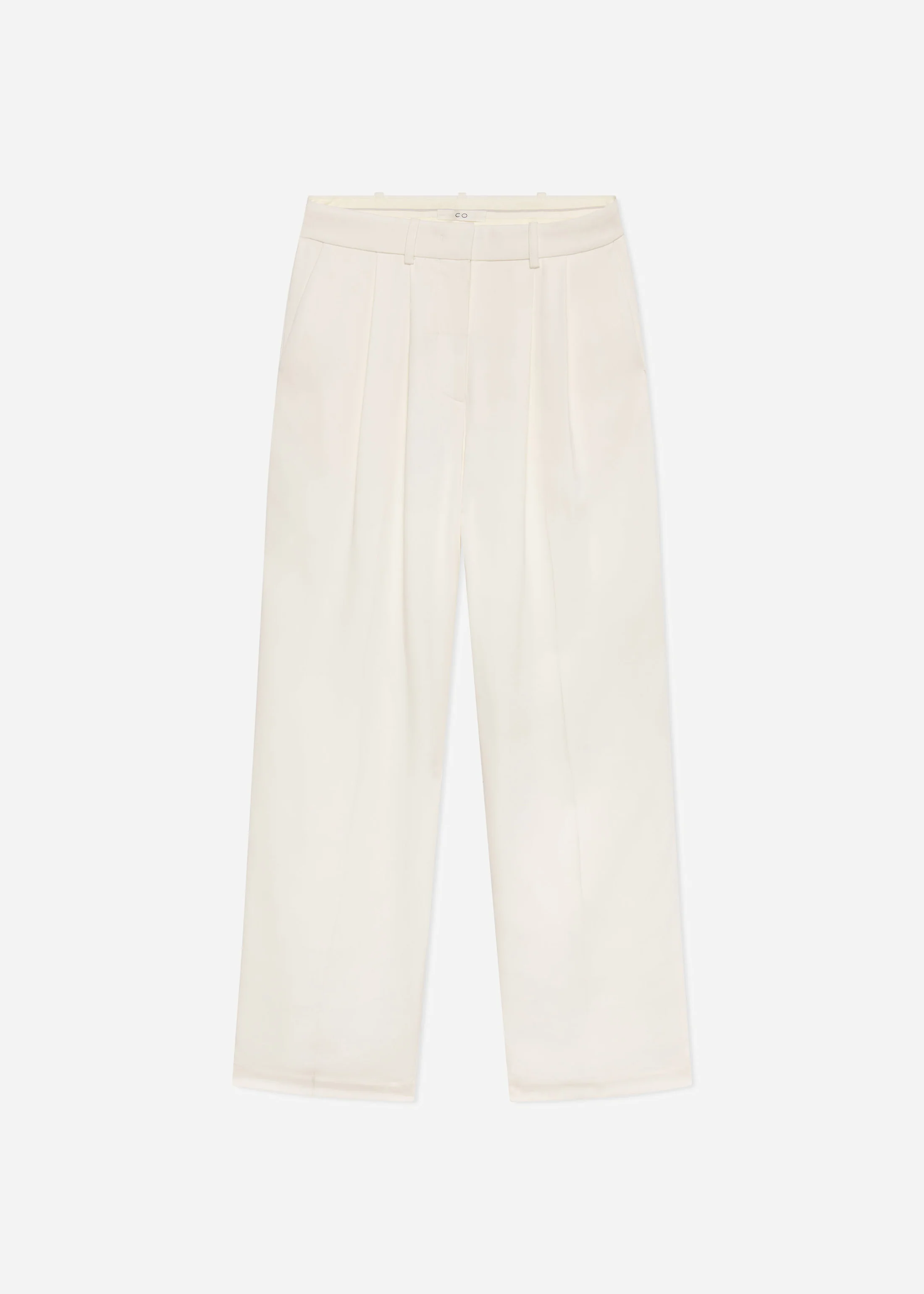124-pleated-trouser-in-crepe-ivory-5.webp Pleated Trouser in Crepe - Ivory