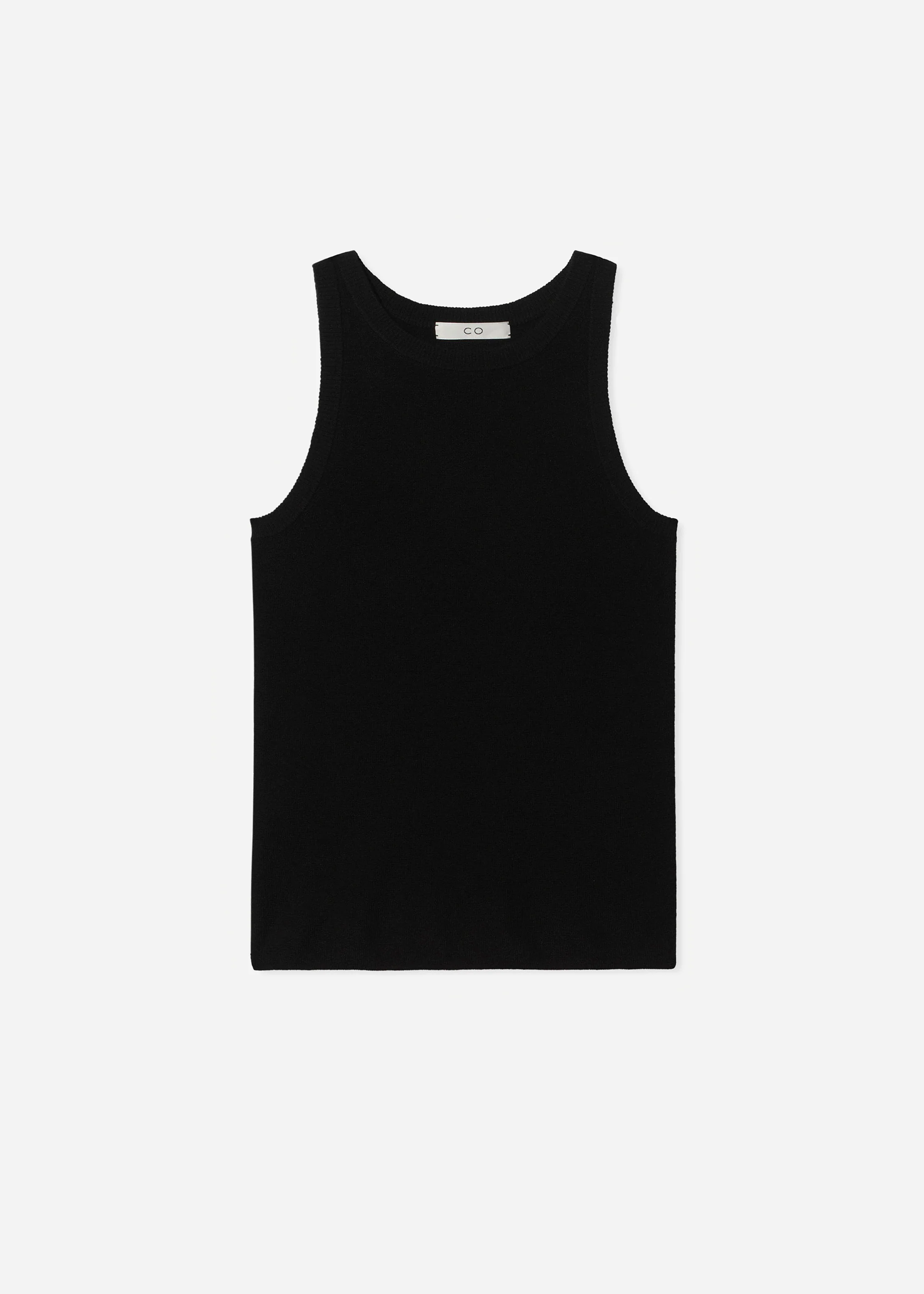 1256-tank-top-in-fine-cashmere-black-4.webp Tank Top in Fine Cashmere - Black