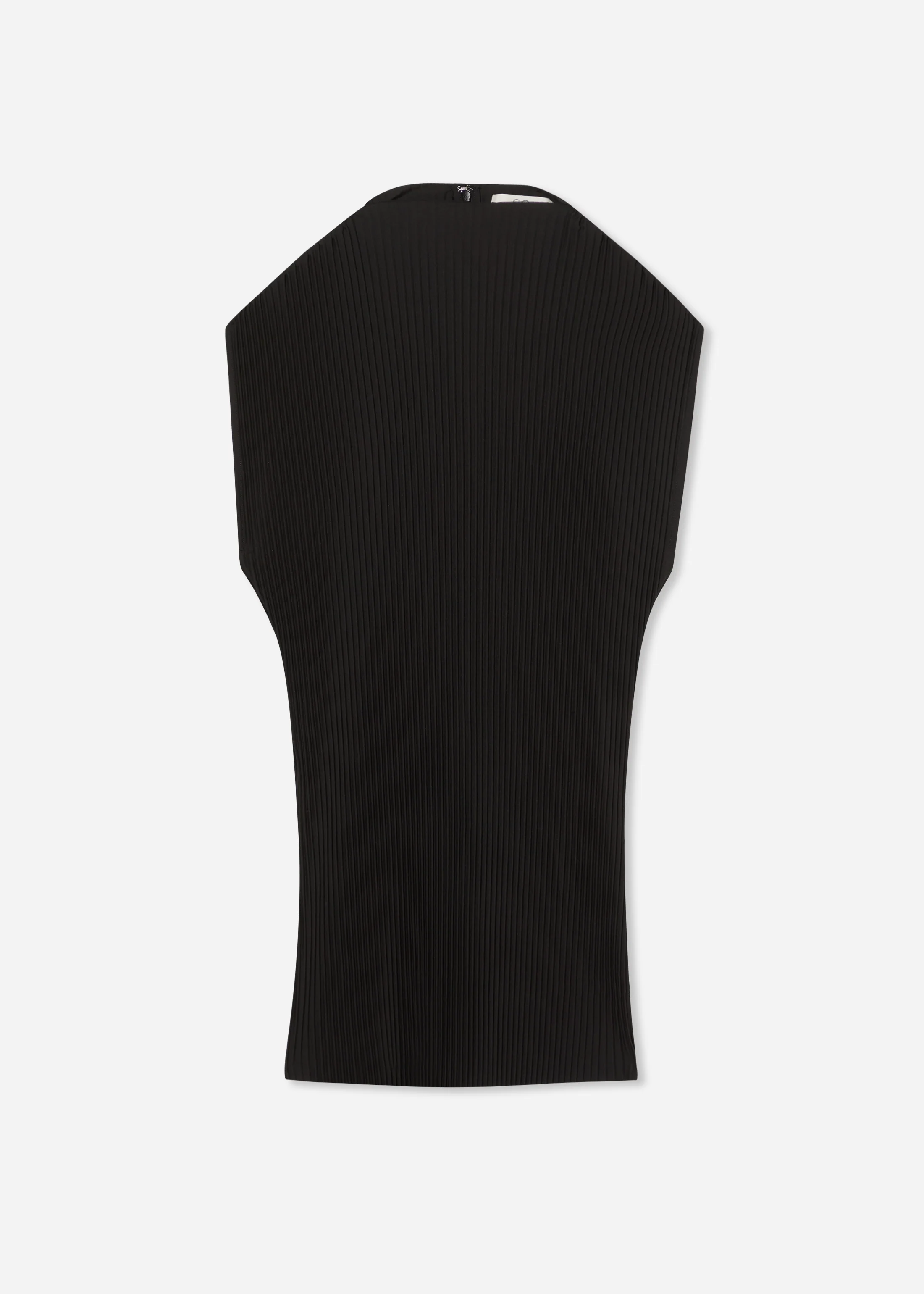 1488-cap-sleeve-top-in-plisse-black-4.webp Cap Sleeve Top in Plisse - Black