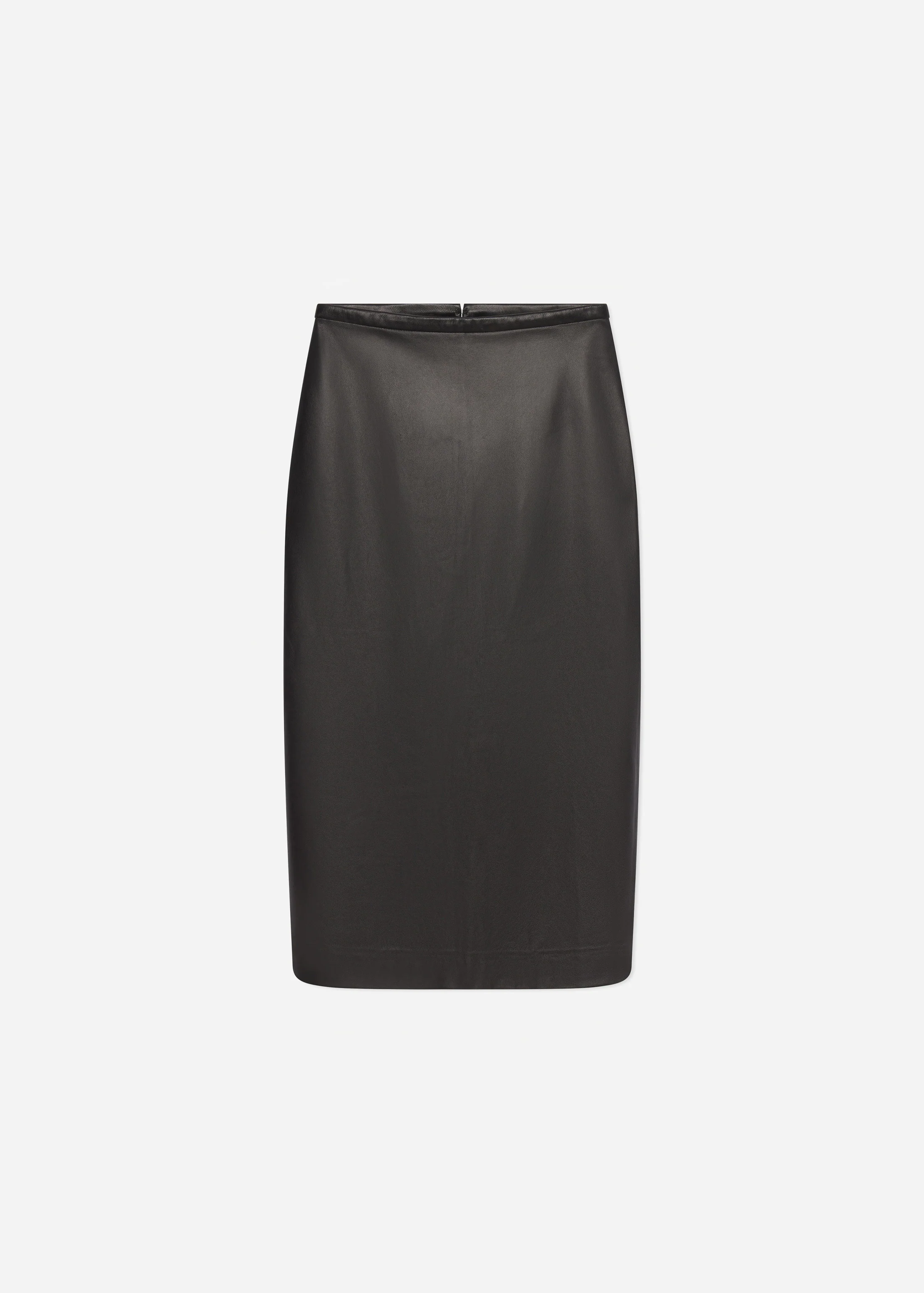 1650-midi-pencil-skirt-in-leather-black-5.webp Midi Pencil Skirt in Leather - Black