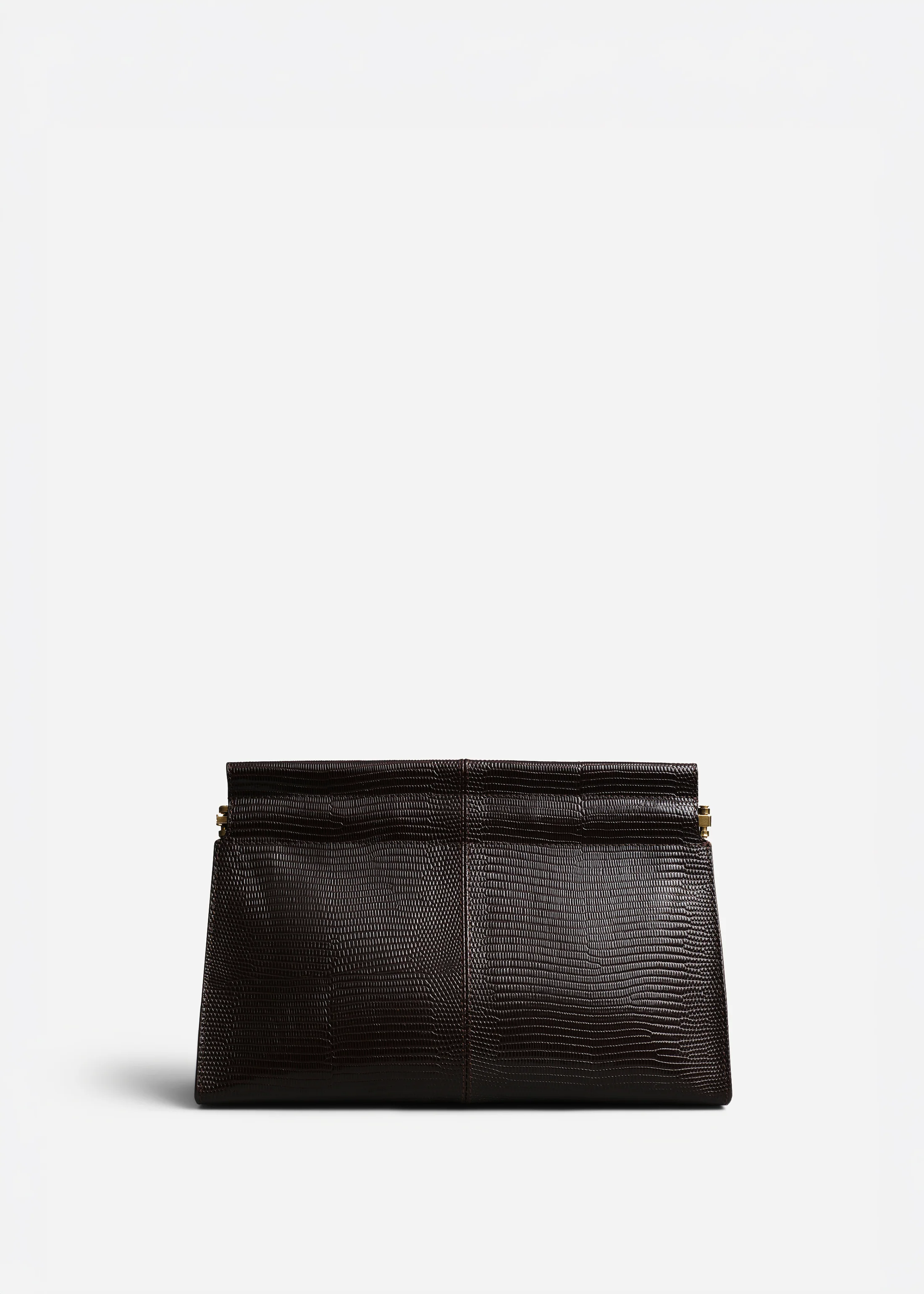 Small Leather Clutch - Espresso