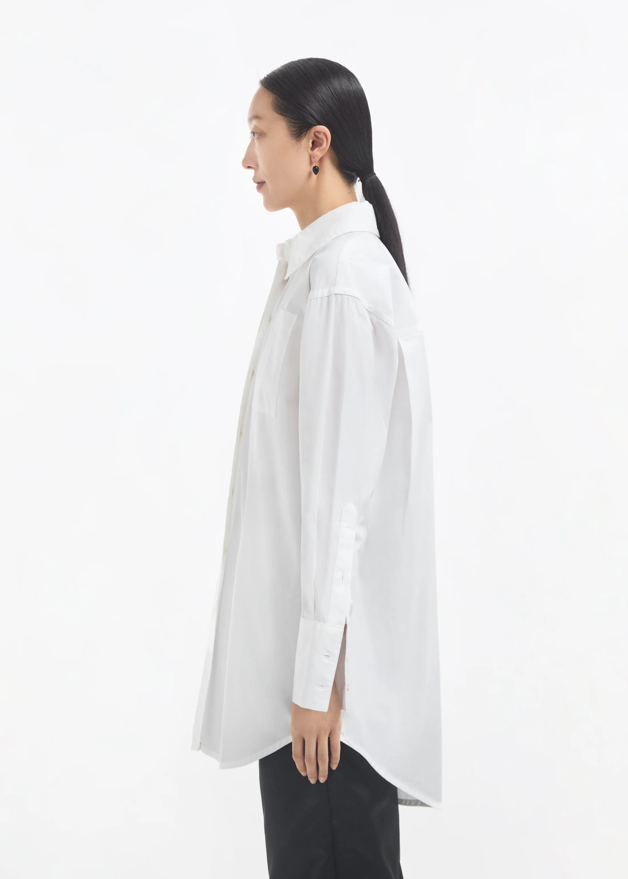 1861-overshirt-in-cotton-poplin-white-5.webp Overshirt in Cotton Poplin - White