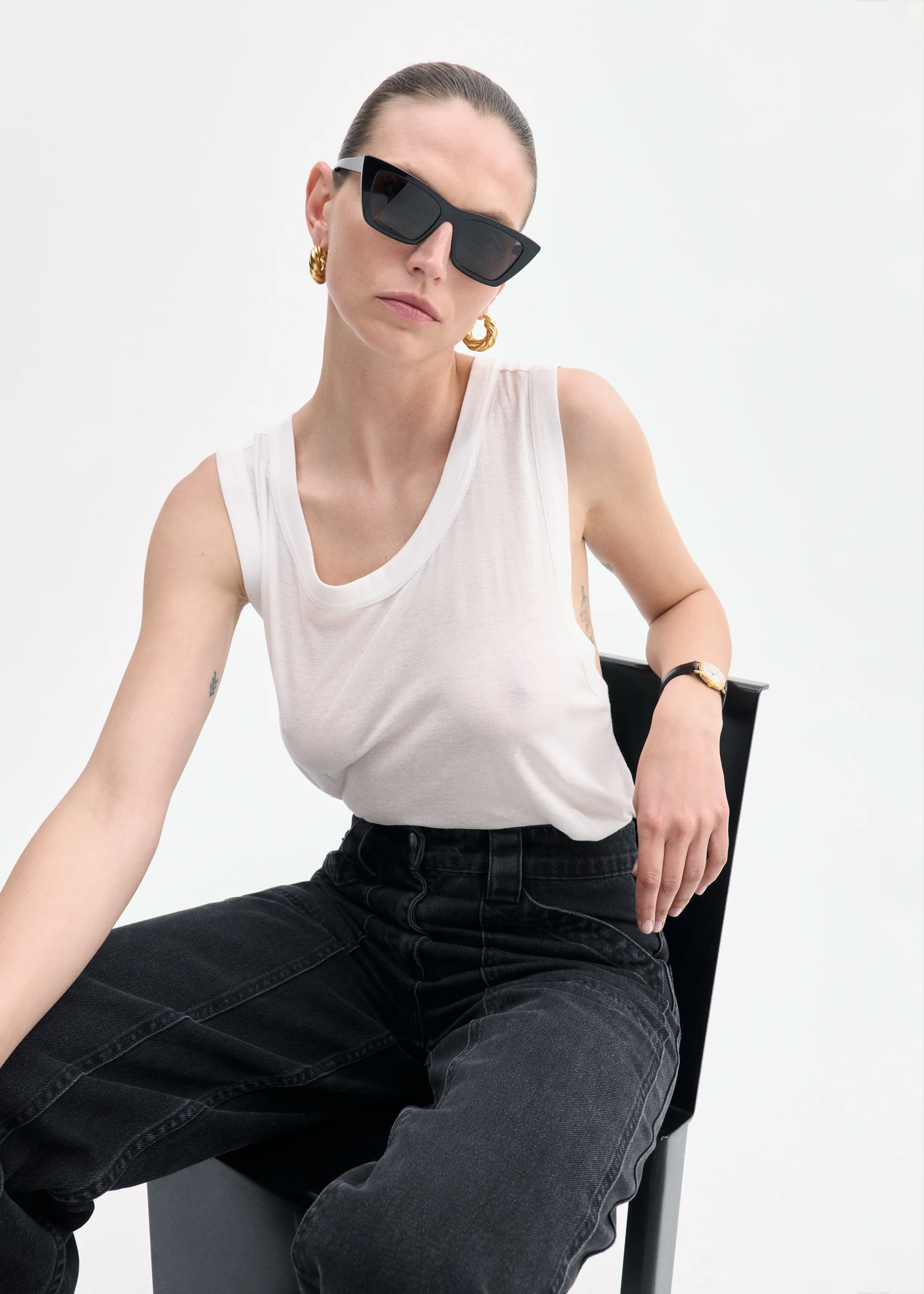 2090-loose-tank-in-slub-jersey-white-1.webp Loose Tank in Slub Jersey - White