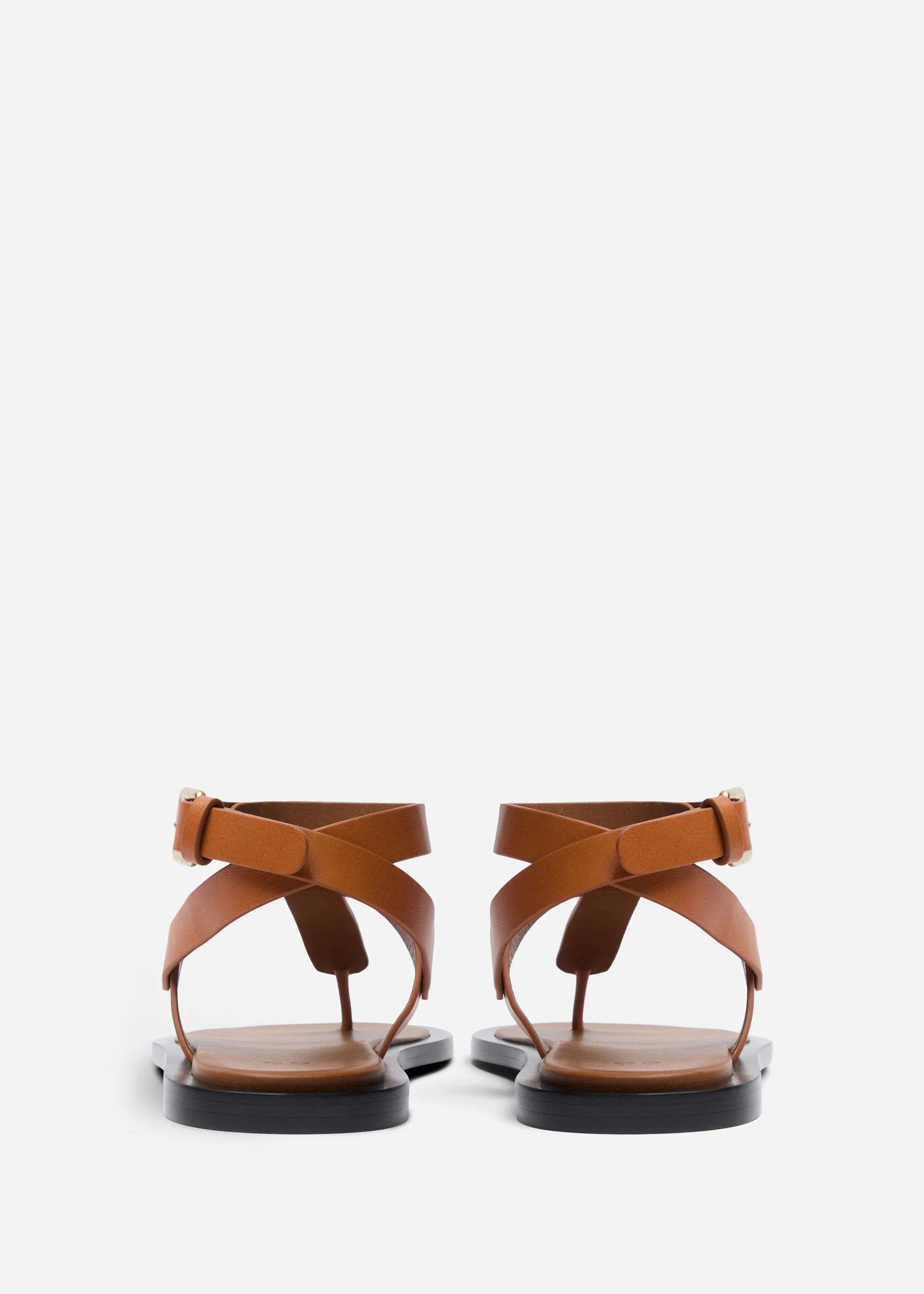 450-ankle-wrap-sandal-in-calf-skin-leather-cognac-3.webp Ankle Wrap Sandal in Calf Skin Leather - Cognac
