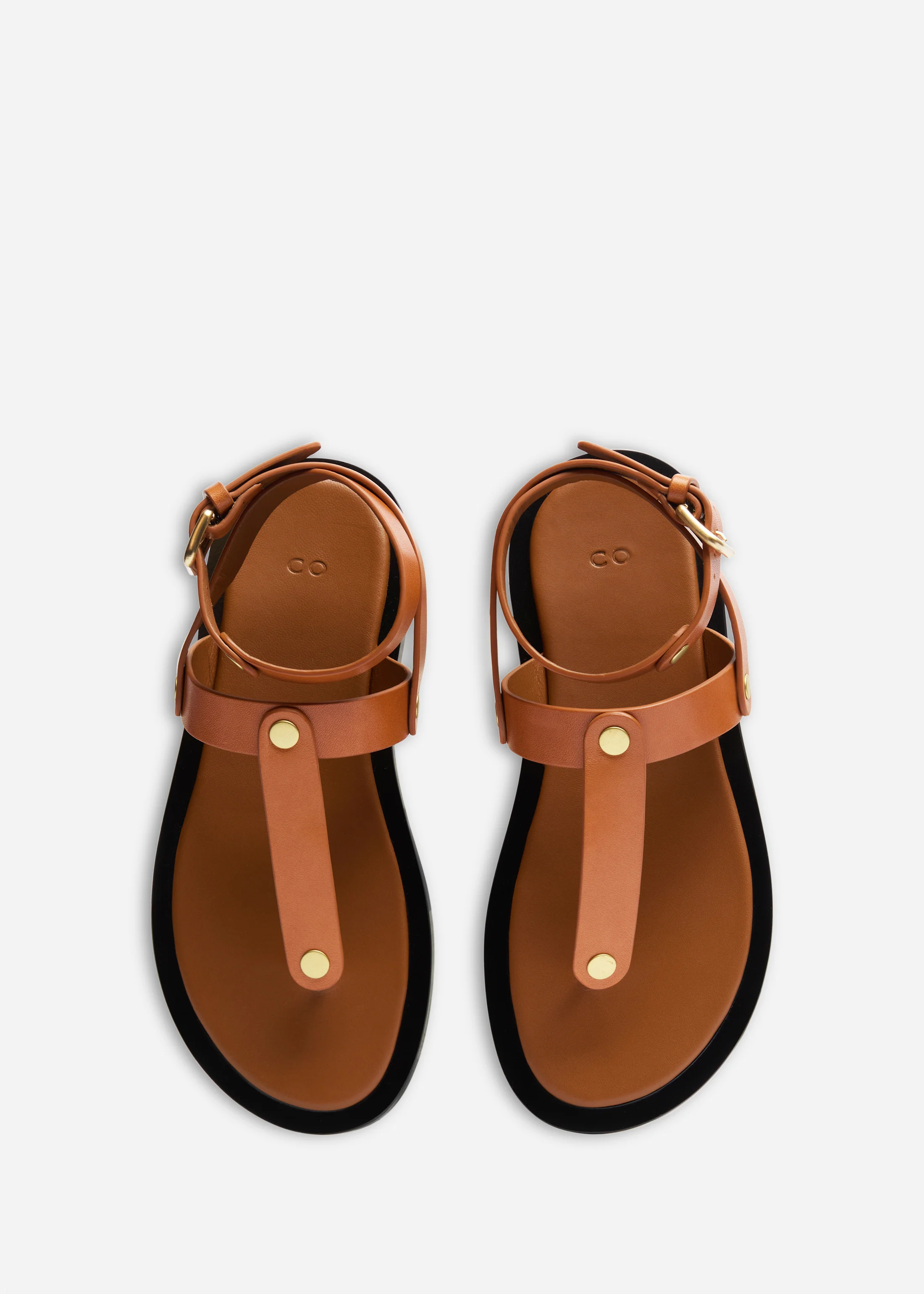 450-ankle-wrap-sandal-in-calf-skin-leather-cognac-4.webp Ankle Wrap Sandal in Calf Skin Leather - Cognac