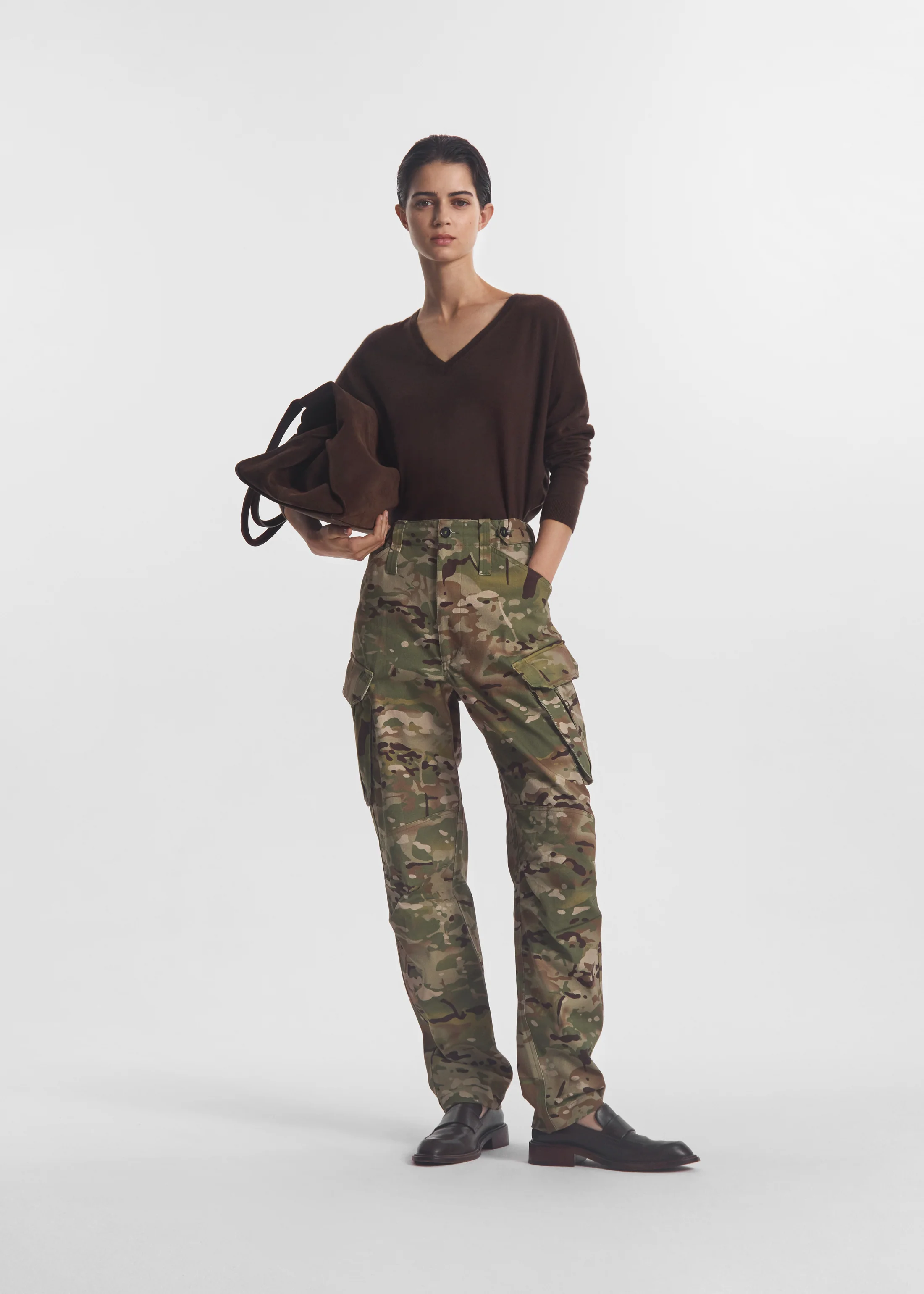 580-military-pant-in-cotton-twill-camo-multi-1.webp Military Pant in Cotton Twill - Camo Multi