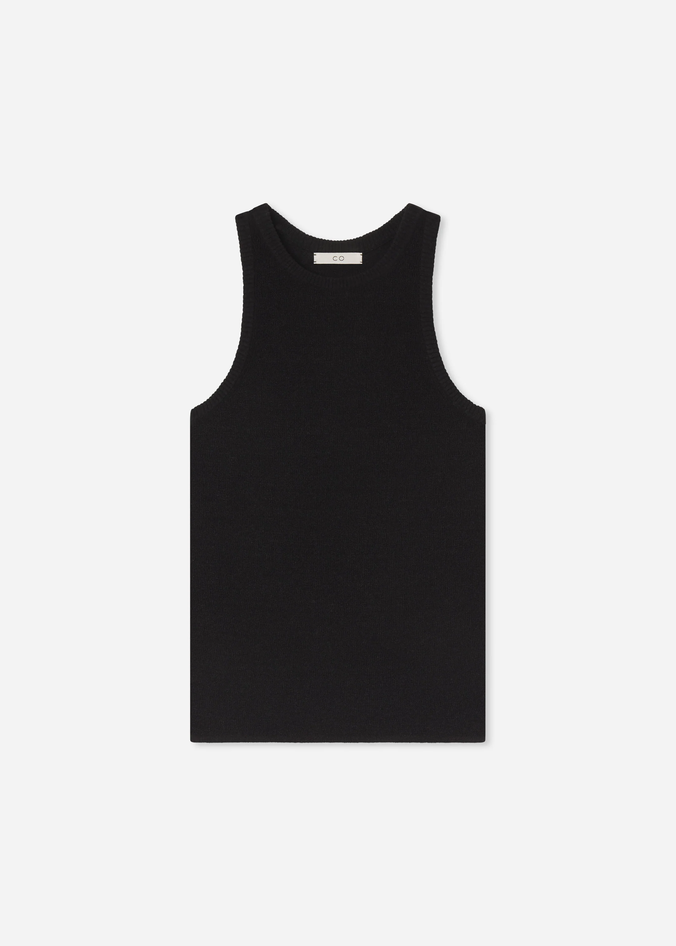 64-racerback-tank-in-silk-linen-black-5.webp Racerback Tank in Silk Linen - Black